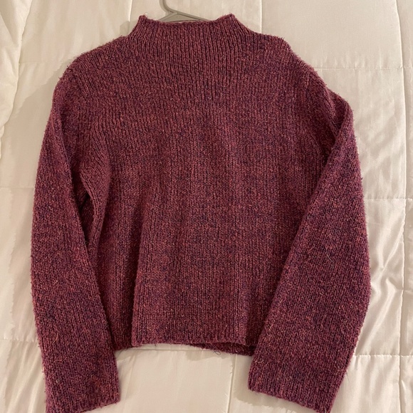 Magenta Anthropology-Style Oversized Sweater (Fits S/M) - Picture 2 of 2